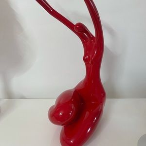 Red lady Figurine